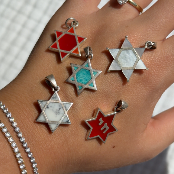 Pre-loved sterling silver Star of David pendant – House of Symbols
